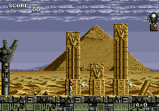 Atomic Runner (USA) In game screenshot